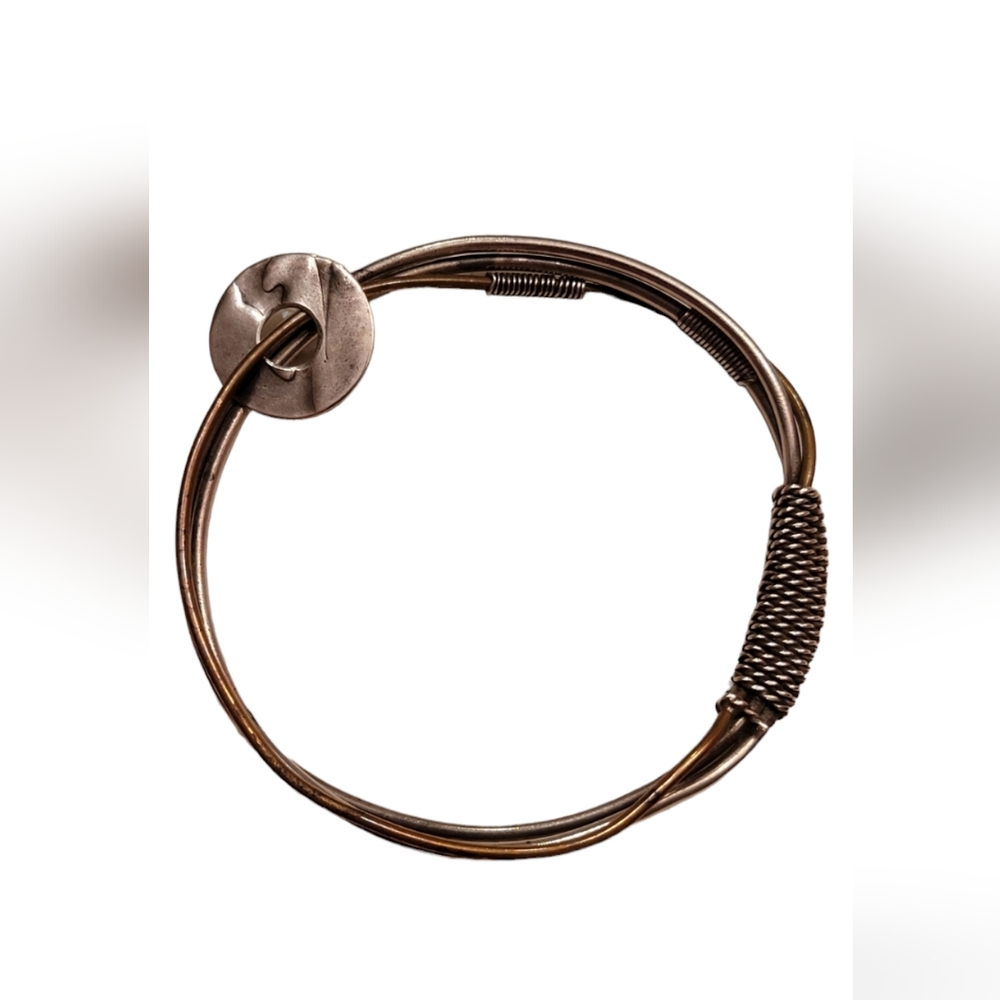 STERLING & COPPER | 3 STRAND BRACELET